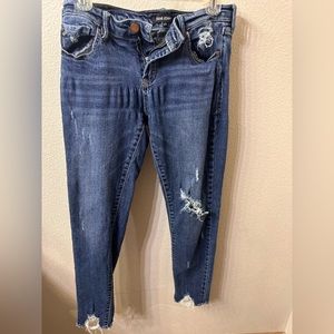 DEAR JOHN DISTRESSED DENIM JEANS SIZE 27